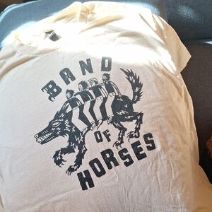 Band of Horses Graphic T-Shirt Unisex Gildan Size Large